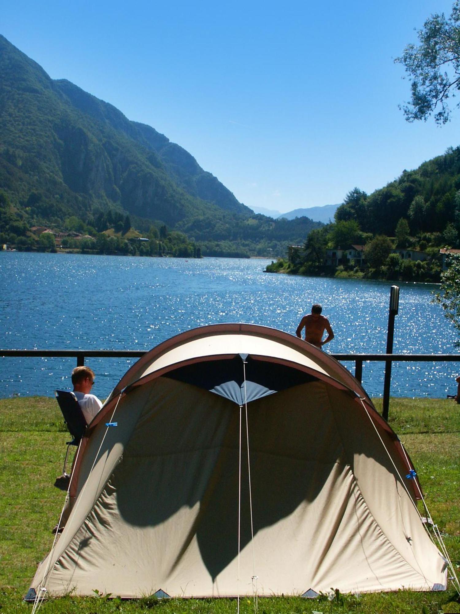 Camping Al Lago Ledro Пьеве-ди-Ледро Экстерьер фото